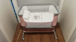 Cuna colecho COMFY + edredón y almohada