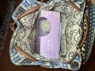 Mochila bolso estampado nórdico