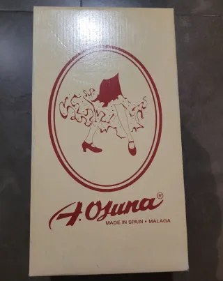 Zapatos de baile salón negros y plateados