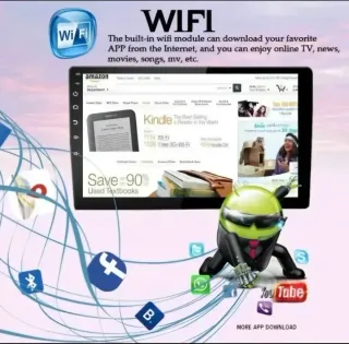 Radio Coche Android 10.9 WiFi GPS