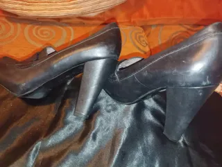 Zapatos piel auténtica negros
