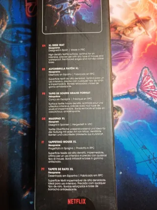 Alfombrilla Gaming Stranger Things Netflix