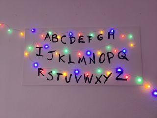 Cuadro Stranger Things con luces LED 140*70cm