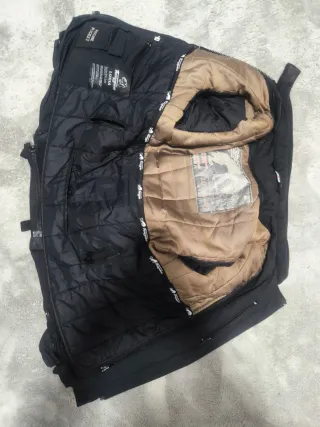 Chaqueta Furygan Mujer Negra y Rosa