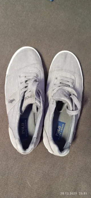 Zapatos Polo Ralph Lauren Hombre Talla 42 Gris