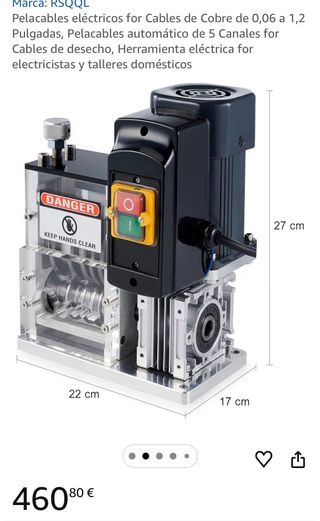 Pelacables Eléctrico Automático 1.5-30mm