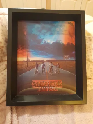 Cuadro Stranger Things 3D.