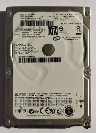 Disco duro Fujitsu 400GB