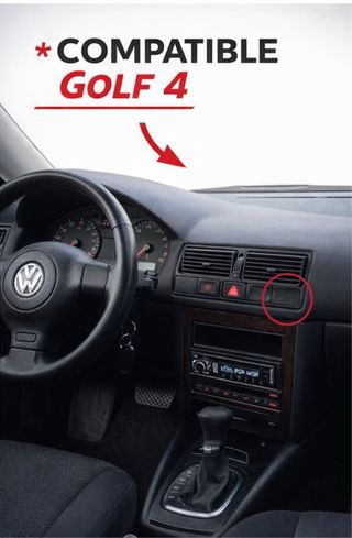 Soporte Coche MagSafe Carga Inalámbrica VW GOLF 4