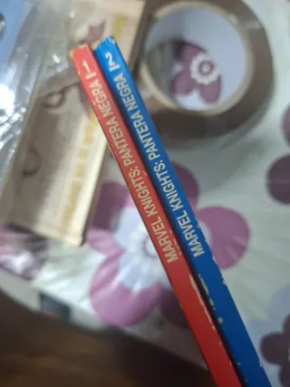 Marvel knights Pantera Negra tomos 1 y 2 1 al 10