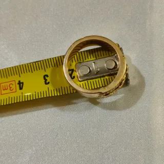 Anillo Oro Amarillo 18k Talla 16/56