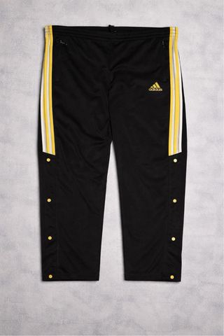 Pantalón Adidas botones Adibreak Negro Amarillo