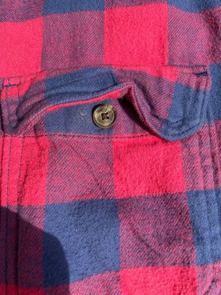 Sobrecamisa a cuadros Abercrombie & Fitch Talla M