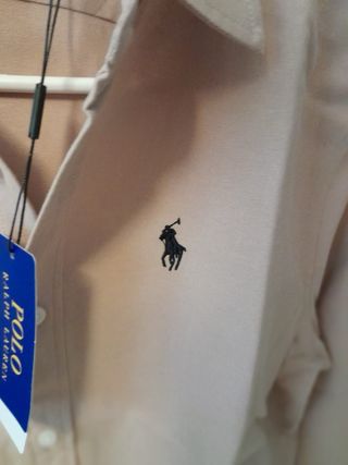 Camicia Polo Ralph Lauren Beige Taglia M