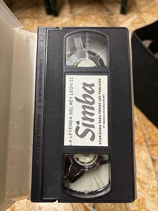Cinta VHS La Leyenda del Rey León 2 Simba