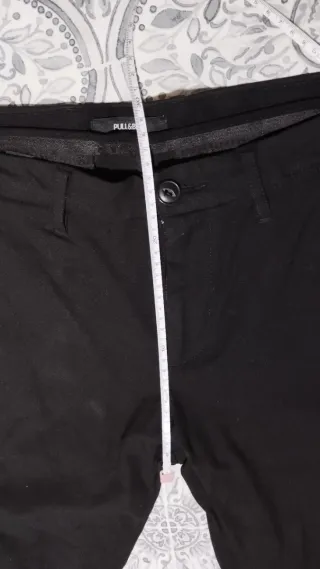 Pantalón de mujer de vestir negro, 40