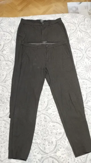 Pantalón de mujer de vestir negro, 40