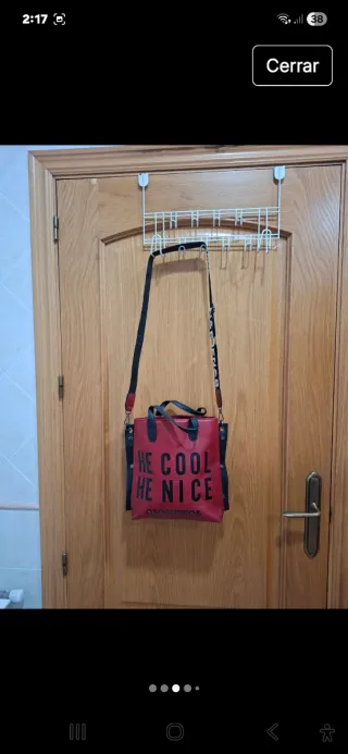 Bolso Rojo y Negro