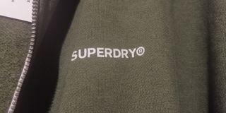 Sudadera Superdry Cremallera Verde Militar XXL