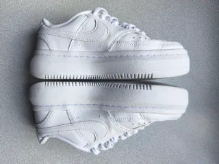 Nike Court Vision Alta LTR Pele Branco Total
