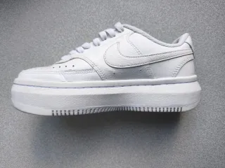 Nike Court Vision Alta LTR Pele Branco Total