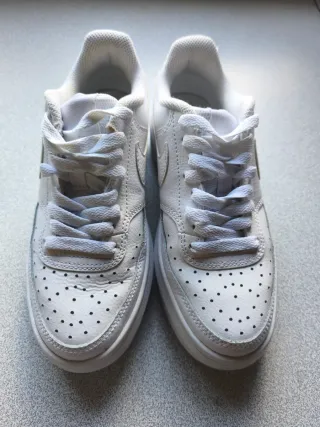 Nike Court Vision Alta LTR Pele Branco Total