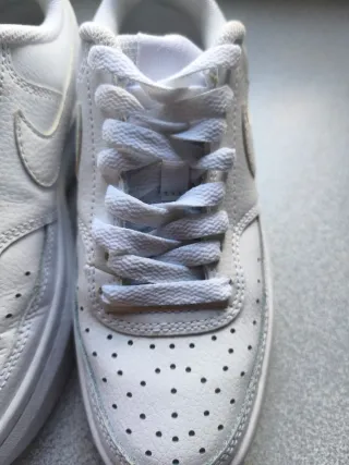 Nike Court Vision Alta LTR Pele Branco Total