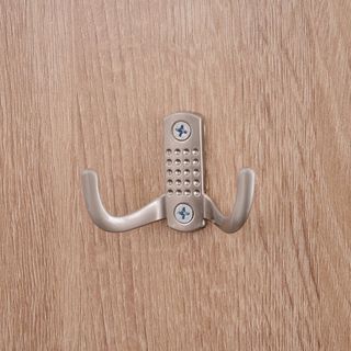 Conjunto de Muebles de Entrada de 3 Piezas con Banco Zapatero, Perchero de Pared y Espejo, Armario para Dormitorio y Pasillo de Madera, 80X27X46.5 Cm Color Madera y Blanco