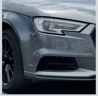 Rejillas Antiniebla Delanteras Coche Negro