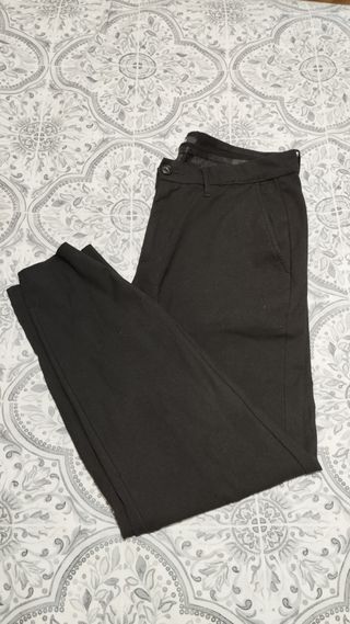Traje de pantalón negro mujer talla 40