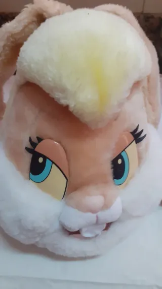 Peluche Coneja Rosa con Correa