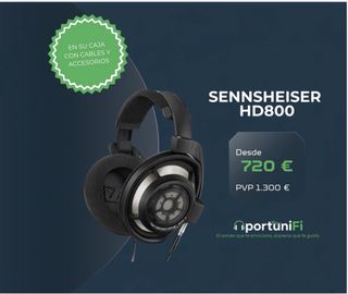 Sennheiser HD800 Auriculares Abiertos Gama TOP