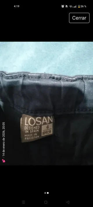 Abito giacca e pantaloni per bambino