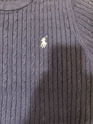 Sudadera Polo Ralph Lauren Azul Cable Knit