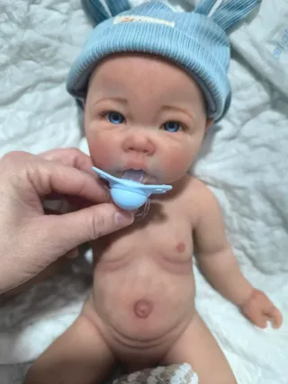 Bebé Reborn in Silicone 43 cm