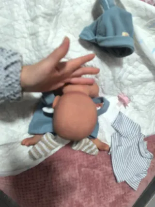 Bebé Reborn in Silicone 43 cm