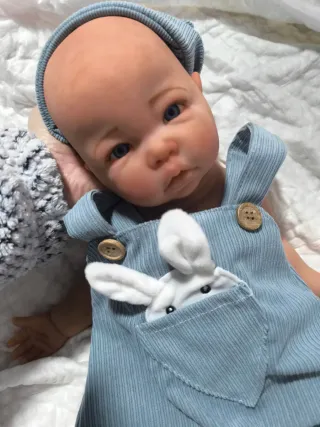 Bebé Reborn in Silicone 43 cm