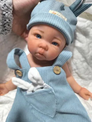 Bebé Reborn in Silicone 43 cm