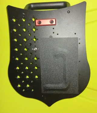 Placa fija para mochila de batería