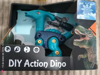 Dinosauro d'Azione DIY da Assemblare