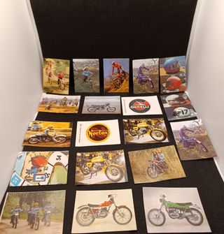 Lote 19 Cromos El Mundo de las Motos de Bimbo