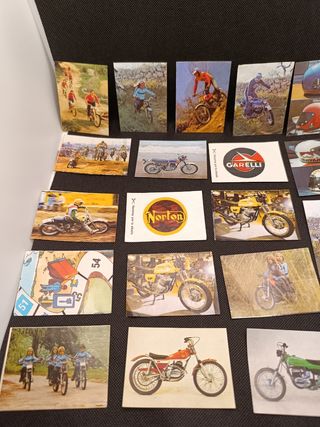 Lote 19 Cromos El Mundo de las Motos de Bimbo
