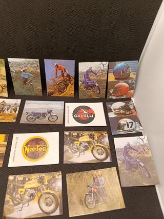 Lote 19 Cromos El Mundo de las Motos de Bimbo