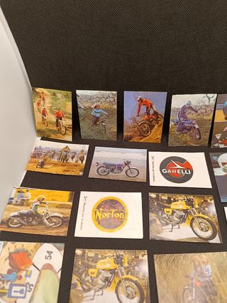 Lote 19 Cromos El Mundo de las Motos de Bimbo
