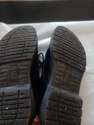 Scarpe uomo stringate "Rifle Jeans" nere