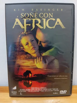 DVD Soñé con África Kim Basinger