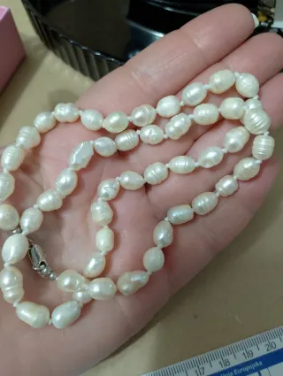 Collana perle barocche