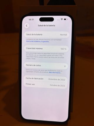 iPhone 15 Plus negro Como nuevo