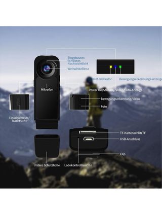 Telecamera Spia HD 1080P con Audio