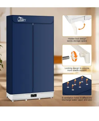 Secador de Ropa Eléctrico Plegable Uten